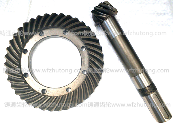 混砂機用螺旋錐齒輪-鑄通齒輪 混砂機用螺旋錐齒輪-鑄通齒輪